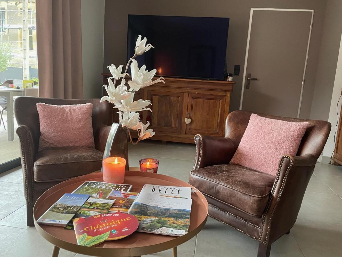Comme A La Maison Pres De La Dolce Via Saint-Fortunat-sur-Eyrieux 外观 照片